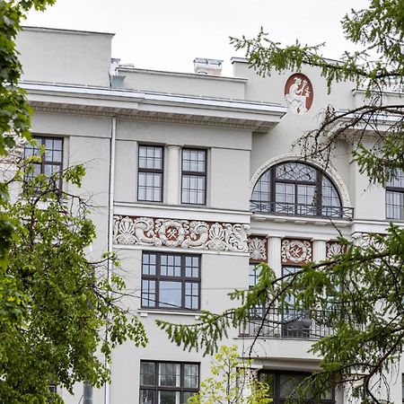 Biblioteka Garden View Studio Apartment Riga Exterior foto